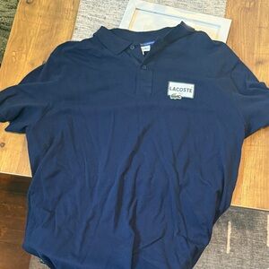 Lacoste Men's Deep Blue Polo Shirt
